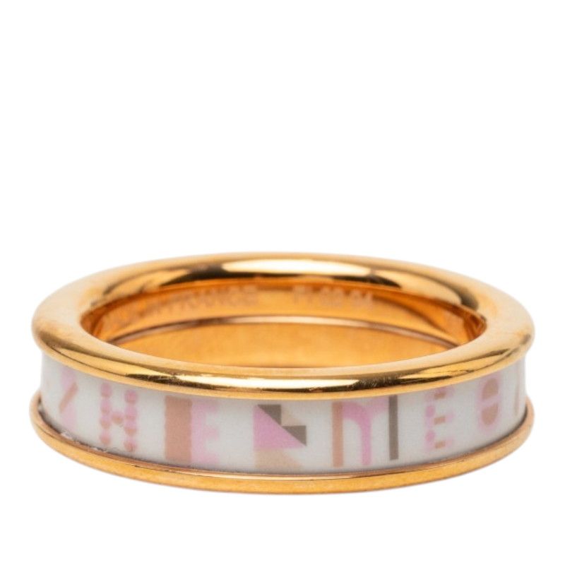 Hermes Bricol PM Ring Gold Multicolor Plated — view 3