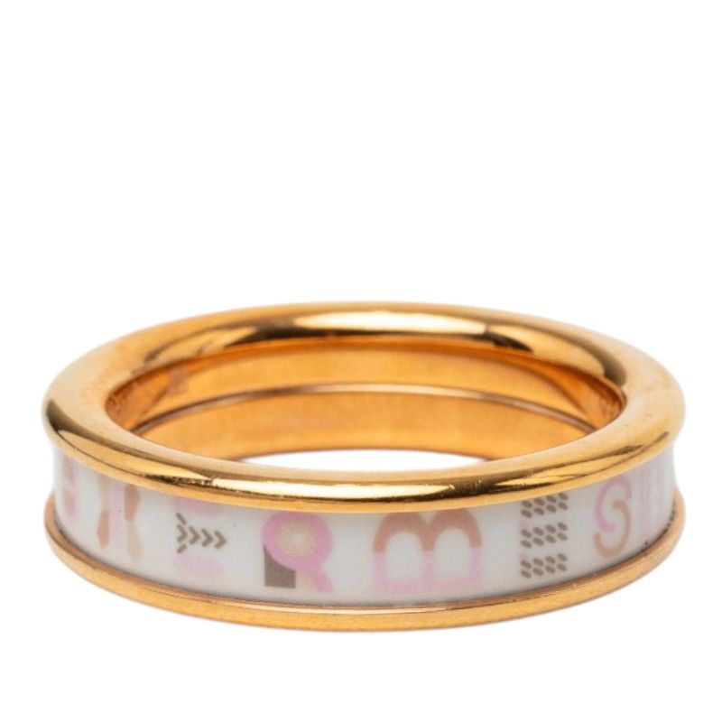 Hermes Bricol PM Ring Gold Multicolor Plated — view 2
