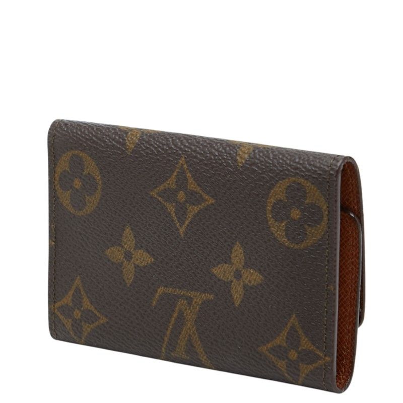 Louis Vuitton Monogram Multicles 6 Key Case Brown Leather Key Holder — view 2