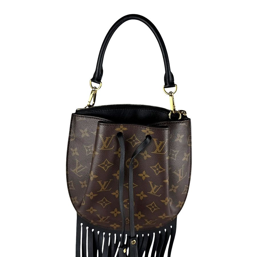 Louis Vuitton Shoulder Bag Monogram Fringed Noe — view 3