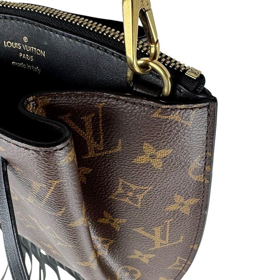Louis Vuitton Shoulder Bag Monogram Fringed Noe — view 7