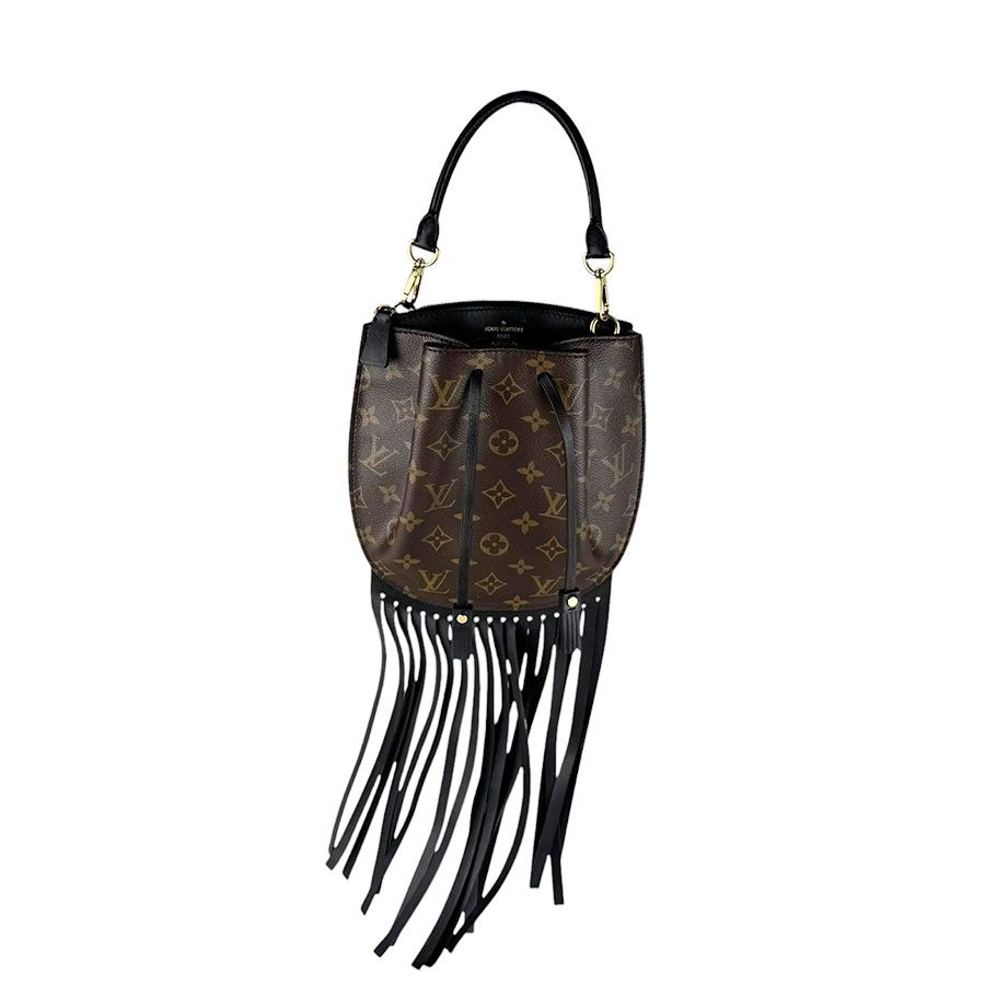 Louis Vuitton Shoulder Bag Monogram Fringed Noe