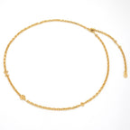 Louis Vuitton Chain LV Yours Gold Colored Metal Length 55.7 LV Signature