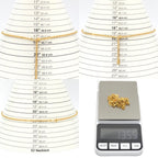 Louis Vuitton Chain LV Yours Gold Colored Metal Length 55.7 LV Signature — view 8