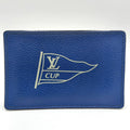 Louis Vuitton LV Cup Limited Leather Navy Card Case