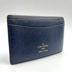 Louis Vuitton LV Cup Limited Leather Navy Card Case — view 2
