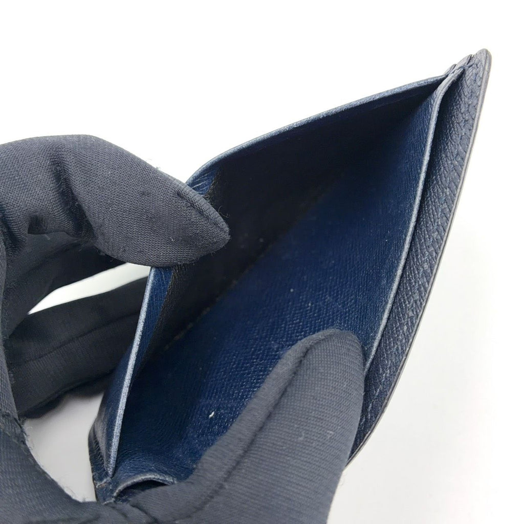 Louis Vuitton LV Cup Limited Leather Navy Card Case — view 4