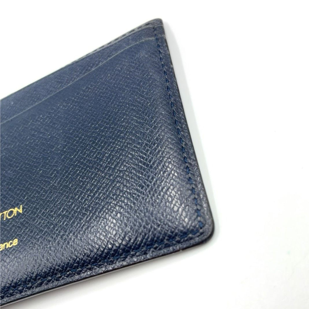 Louis Vuitton LV Cup Limited Leather Navy Card Case — view 7