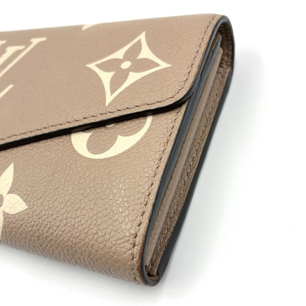 Louis Vuitton Portefeuille Sarah Monogram Empreinte Yes Enabled Leather Bifold — view 8