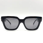 Fendi Graphy Acetate Gray Black Sunglasses Eyewear