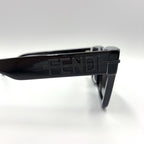 Fendi Graphy Acetate Gray Black Sunglasses Eyewear — view 6