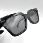 Fendi Graphy Acetate Gray Black Sunglasses Eyewear — view 8