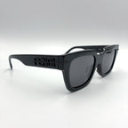 Fendi Graphy Acetate Gray Black Sunglasses Eyewear — view 3