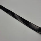 Fendi FF Logo Leather Black Belt Silver — view 7
