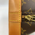 Louis Vuitton Alma PM Monogram Leather Brown Light Handbag Gold — view 4