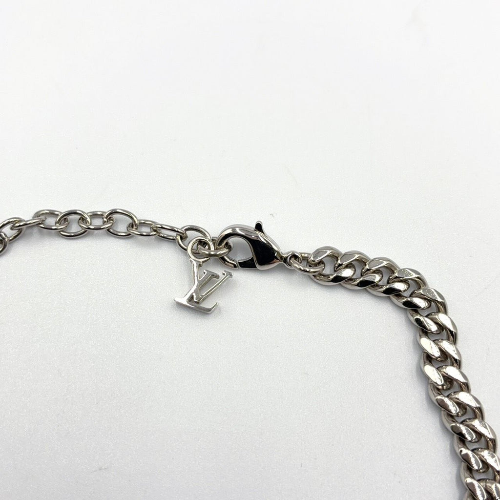 Louis Vuitton Monogram Low Metal Silver Bracelet — view 4