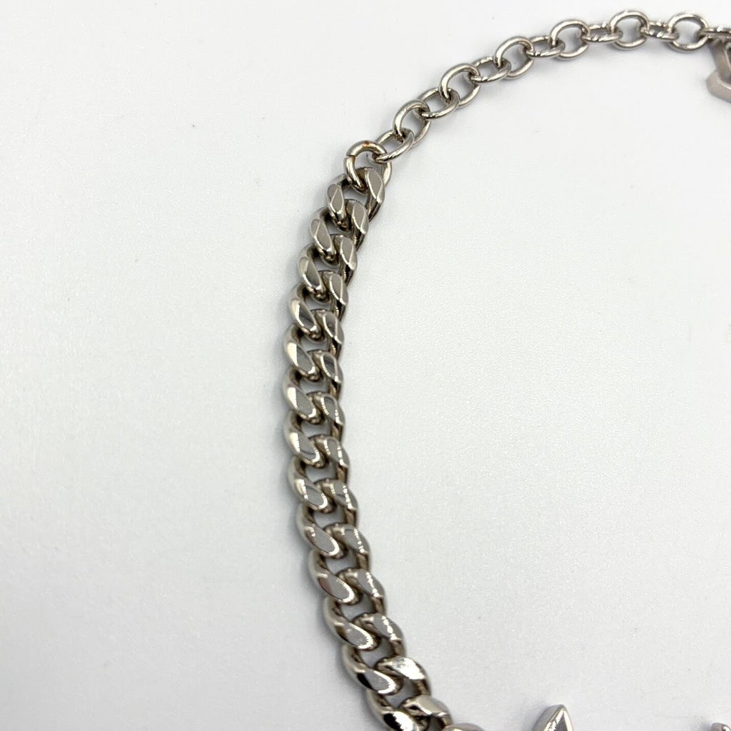 Louis Vuitton Monogram Low Metal Silver Bracelet — view 6