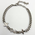 Louis Vuitton Monogram Low Metal Silver Bracelet