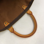 Louis Vuitton Keepall Bandouliere 50 Monogram Leather Brown Light Boston Bag — view 7