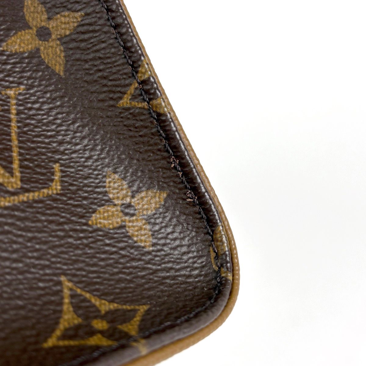 Louis Vuitton On The Go MM Tote Bag 2-Way Monogram Reverse Brown — view 4