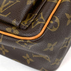 Louis Vuitton Viva-Cite PM Shoulder Bag Pochette Monogram Brown — view 3