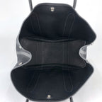 Hermes Tote Bag Garden Party PM Toile Officier Black — view 7