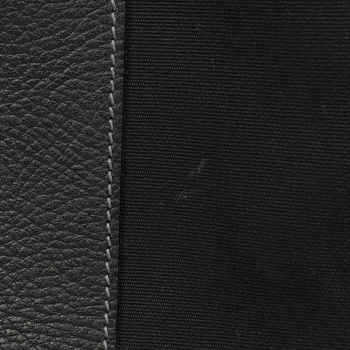 Hermes Tote Bag Garden Party PM Toile Officier Black — view 4