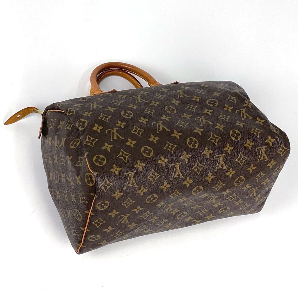 Louis Vuitton Speedy 35 Handbag Monogram Brown — view 2