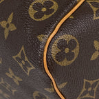 Louis Vuitton Speedy 35 Handbag Monogram Brown — view 3