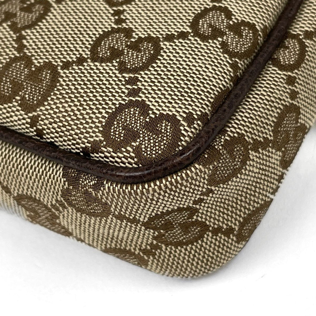 Gucci Handbag GG Pattern Canvas Beige Brown — view 3