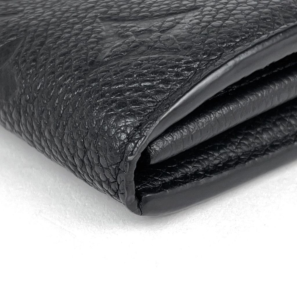 Louis Vuitton Portefeuille Sarah Wallet Bifold Monogram Empreinte Noir — view 3