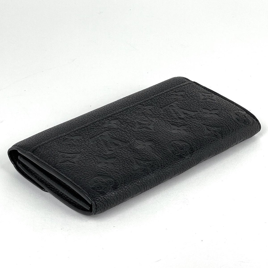 Louis Vuitton Portefeuille Sarah Wallet Bifold Monogram Empreinte Noir — view 2