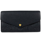 Louis Vuitton Portefeuille Sarah Wallet Bifold Monogram Empreinte Noir