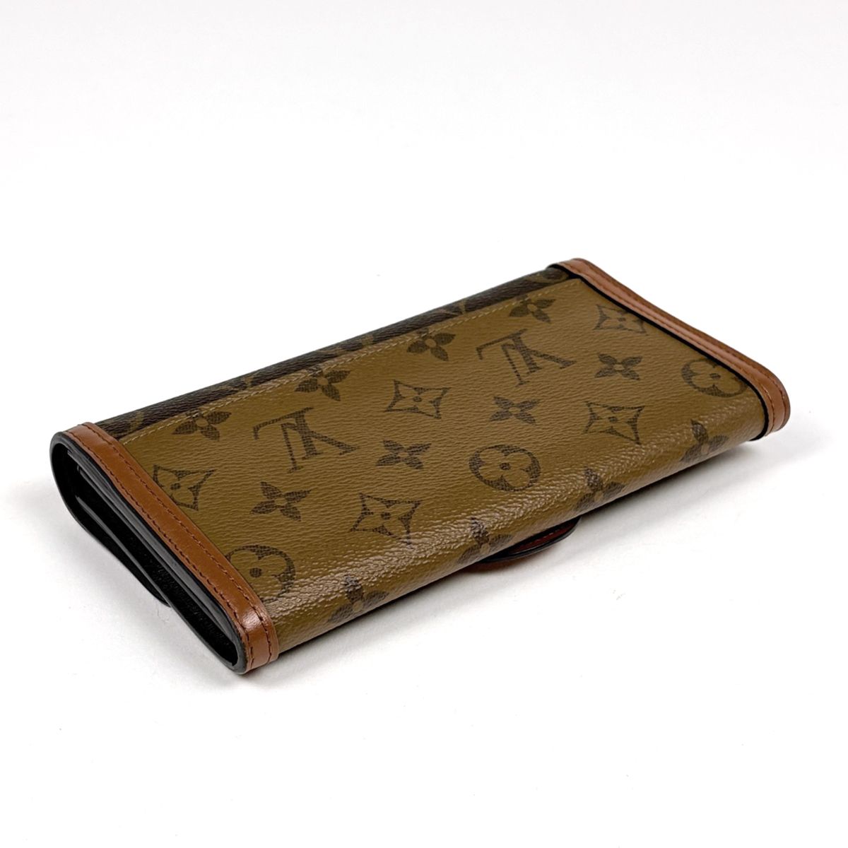 Louis Vuitton Portefeuille Sarah Dauphine Wallet Monogram Reverse Brown — view 2