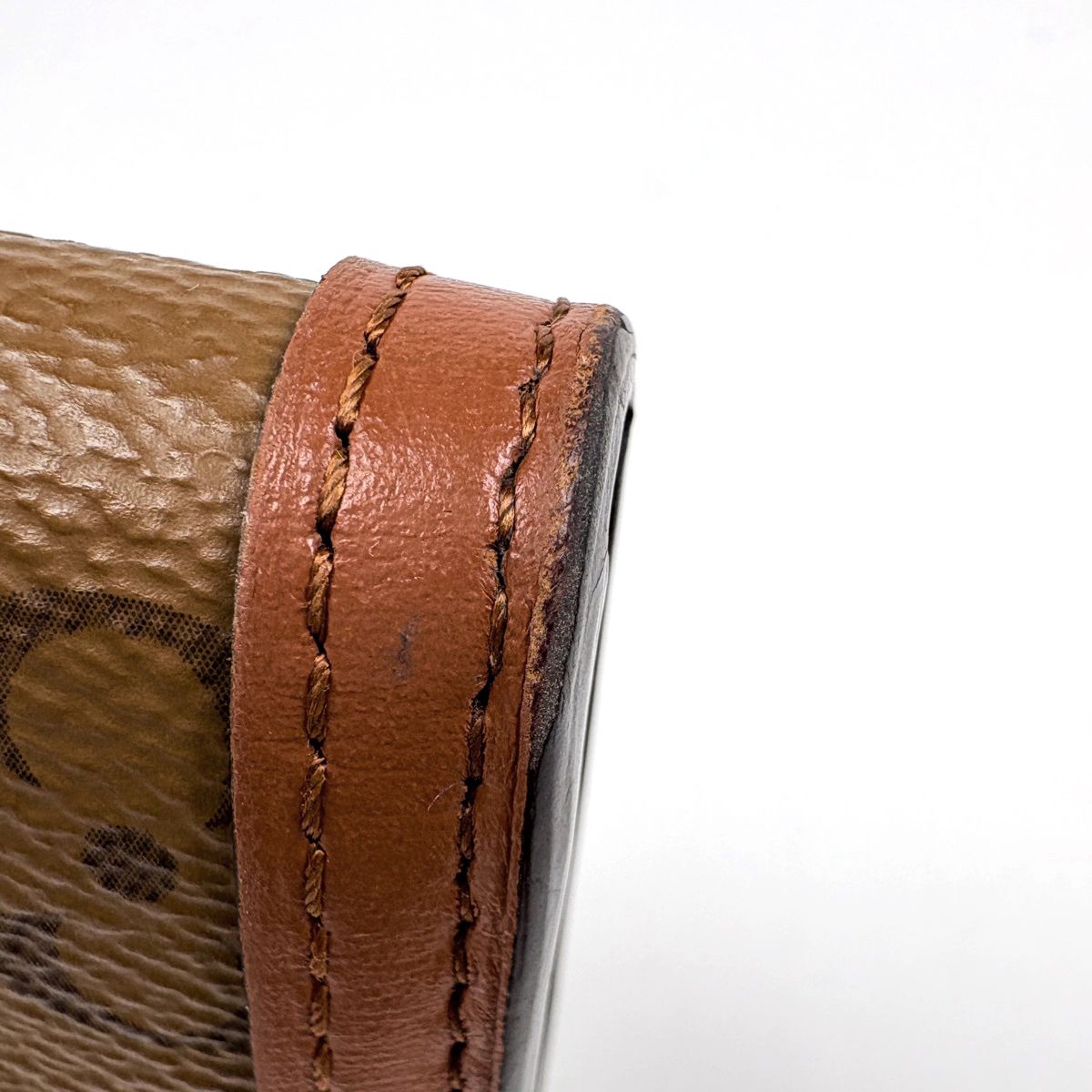Louis Vuitton Portefeuille Sarah Dauphine Wallet Monogram Reverse Brown — view 3