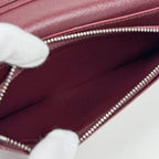 Louis Vuitton Portefeuille Brazza NM Wallet Bicolor Taiga Navy Bordeaux — view 5