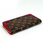 Louis Vuitton Zippy Wallet Retiro Round Zip Monogram Brown Cerise — view 2