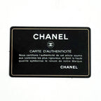 Chanel Wallet CC Logo Zip Around Caviar Leather Black — view 8