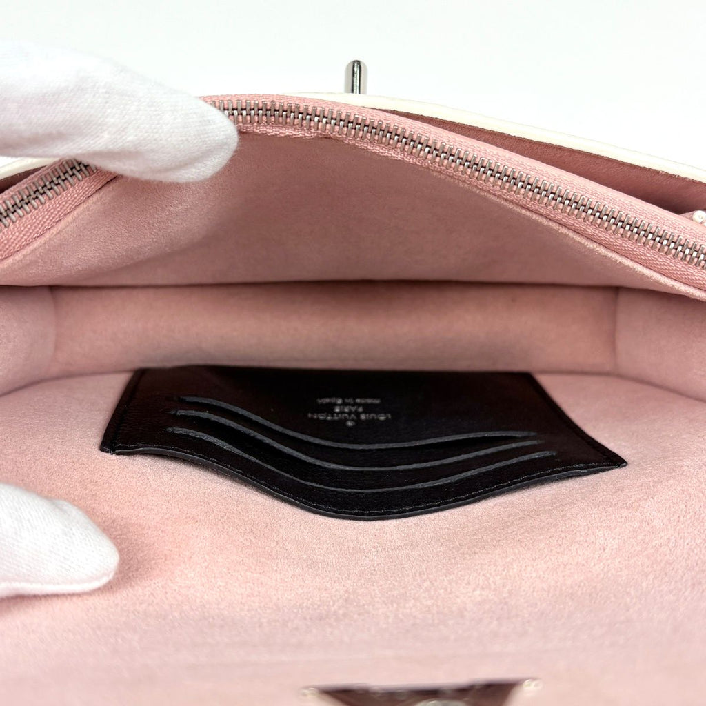 Louis Vuitton Pochette Lockme Chain Shoulder Bag 2-Way Leather Rose Valley — view 7