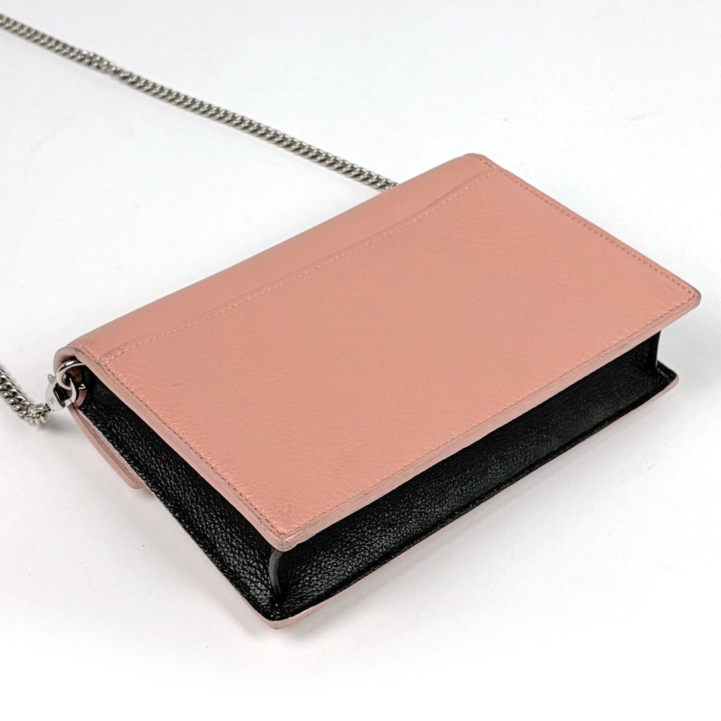 Louis Vuitton Pochette Lockme Chain Shoulder Bag 2-Way Leather Rose Valley — view 2