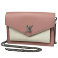 Louis Vuitton Pochette Lockme Chain Shoulder Bag 2-Way Leather Rose Valley