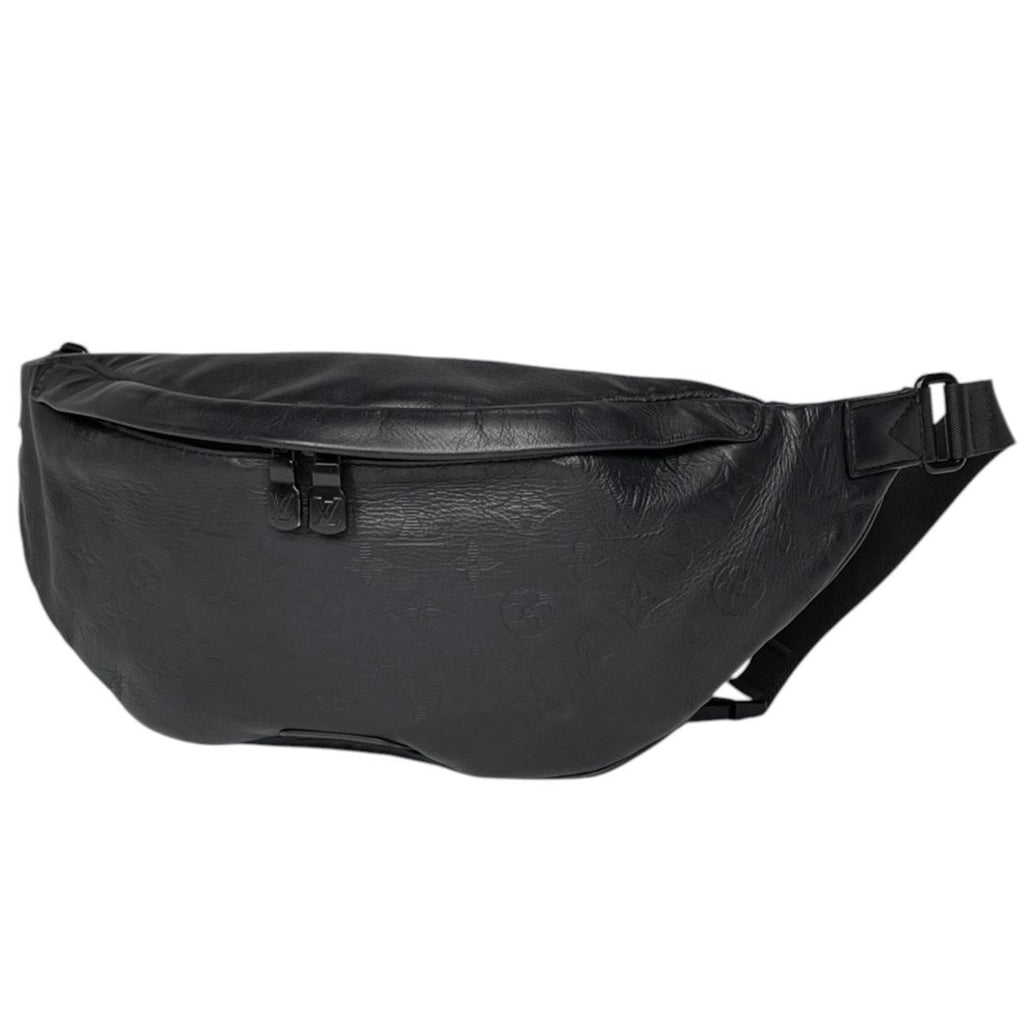 Louis Vuitton Discovery Bum Bag Monogram Shadow Leather Noir