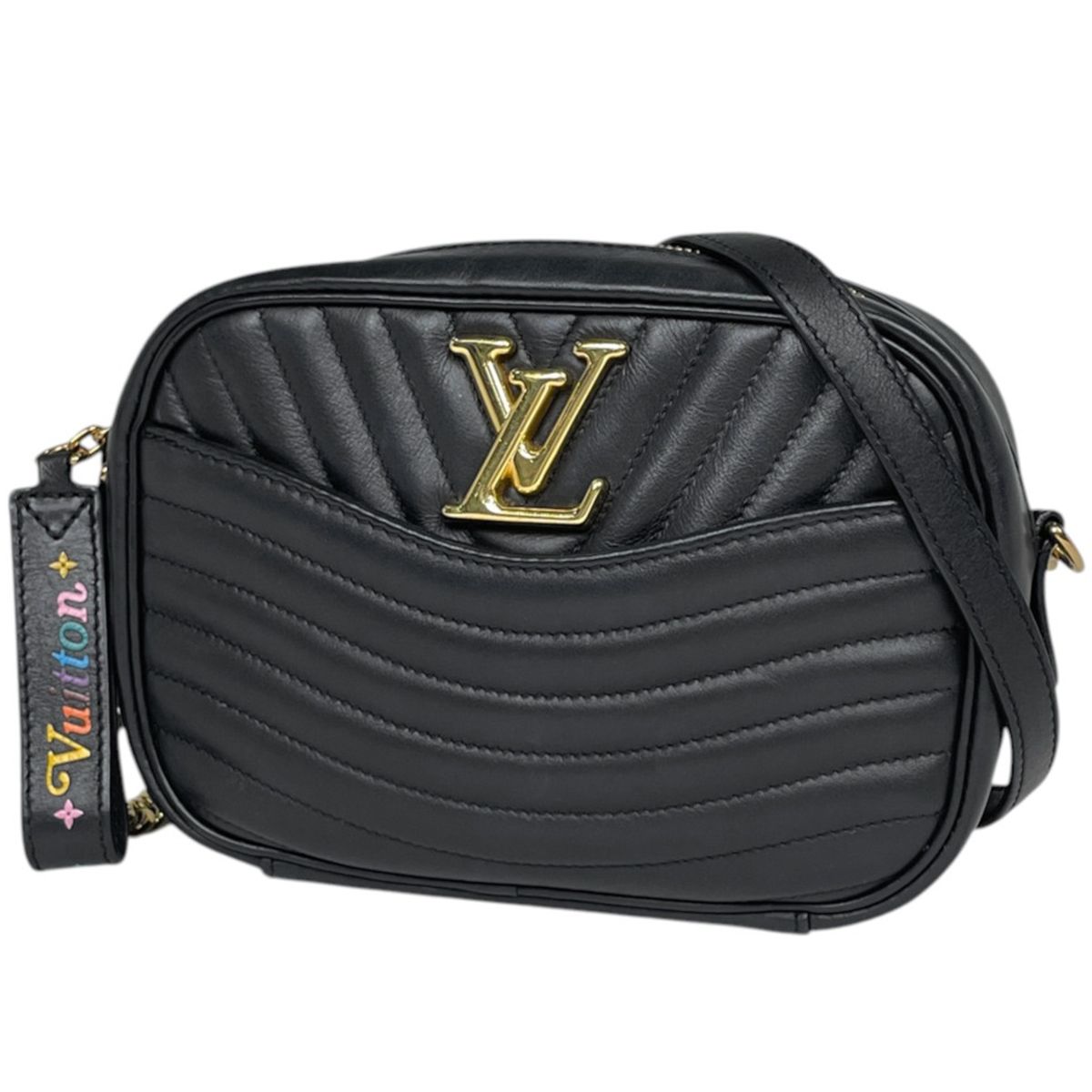 Louis Vuitton New Wave New Camera Bag Leather Noir