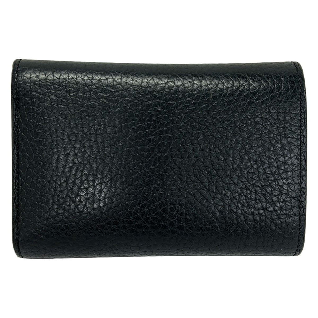 Louis Vuitton Trifold Wallet Capucines Portefeuille Compact Noir Hot Pink — view 2