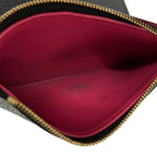 Louis Vuitton Trifold Wallet Capucines Portefeuille Compact Noir Hot Pink — view 4