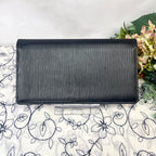 Louis Vuitton Portefeuille Brazza Epi Wallet Black — view 3