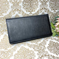 Louis Vuitton Portefeuille Brazza Epi Wallet Black