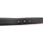 Louis Vuitton Epi Ceinture Classic Belt Noir Black Silver 90 — view 6