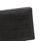 Louis Vuitton Epi Porte Monnaie Boite Coin Purse Square Shape Leather Noir Black — view 4