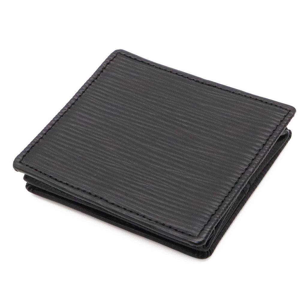 Louis Vuitton Epi Porte Monnaie Boite Coin Purse Square Shape Leather Noir Black — view 2